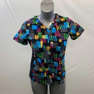 Women's Medical Scrub Women's Small V Neck